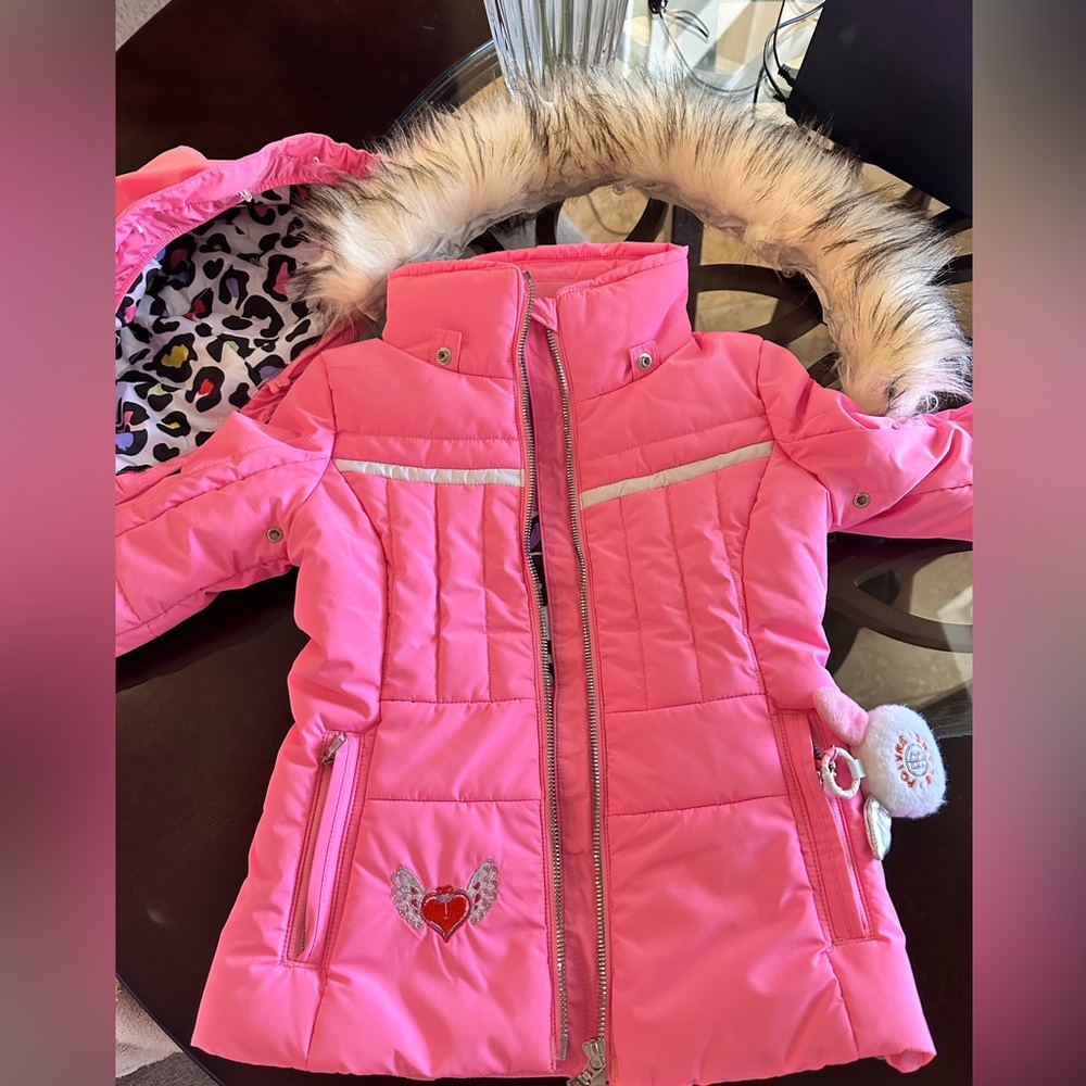 French Ski Jacket Poivre Blanc Harriett for Girls, 5 Years excellent condition - Picture 16 of 16